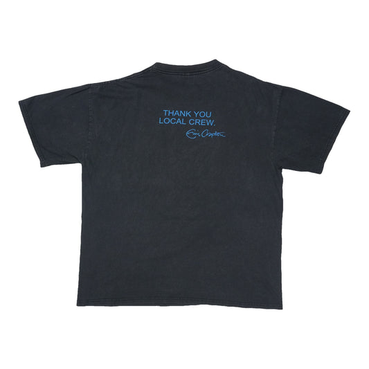 2001 Eric Clapton World Tour Local Crew Shirt