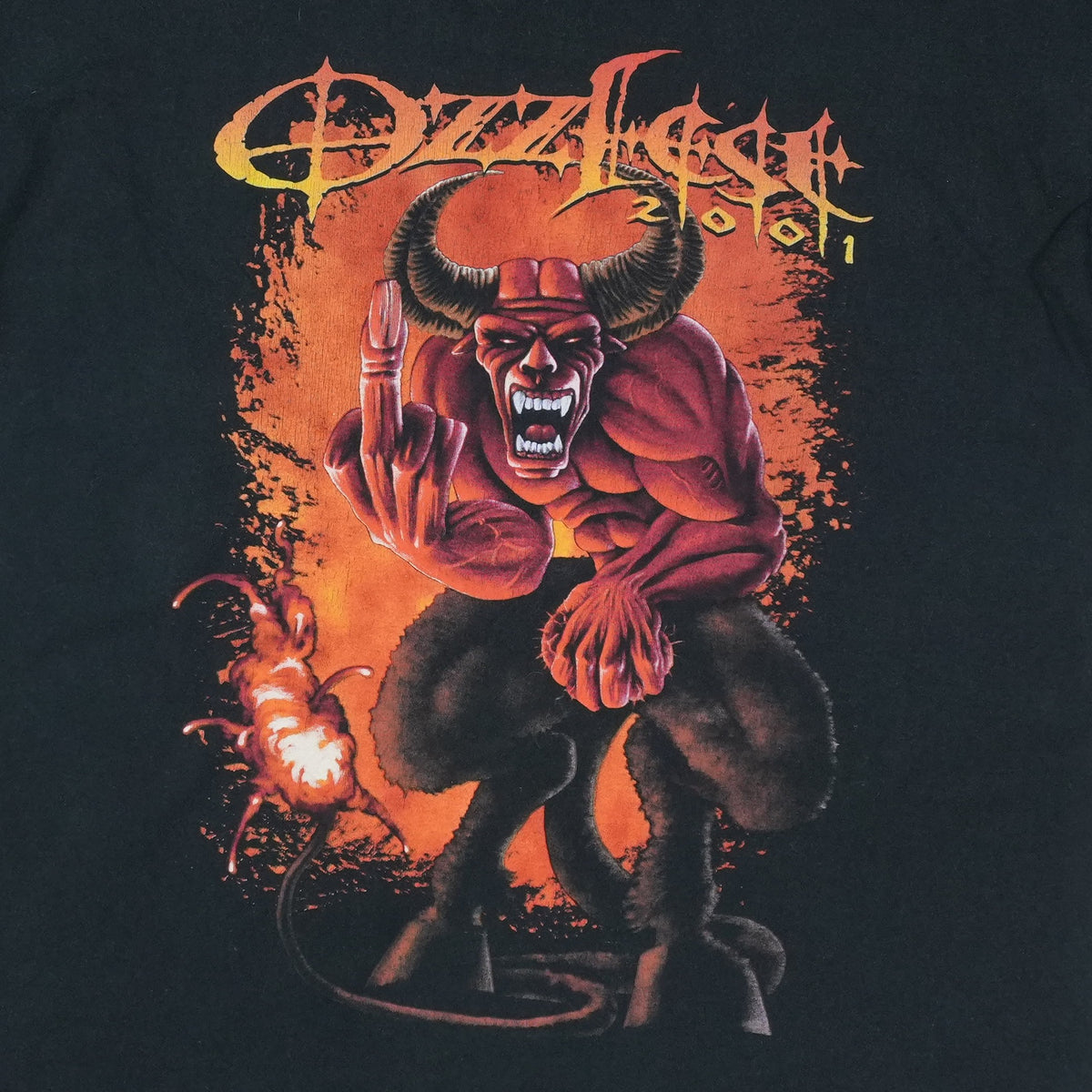 2001 Ozzfest Devil Shirt