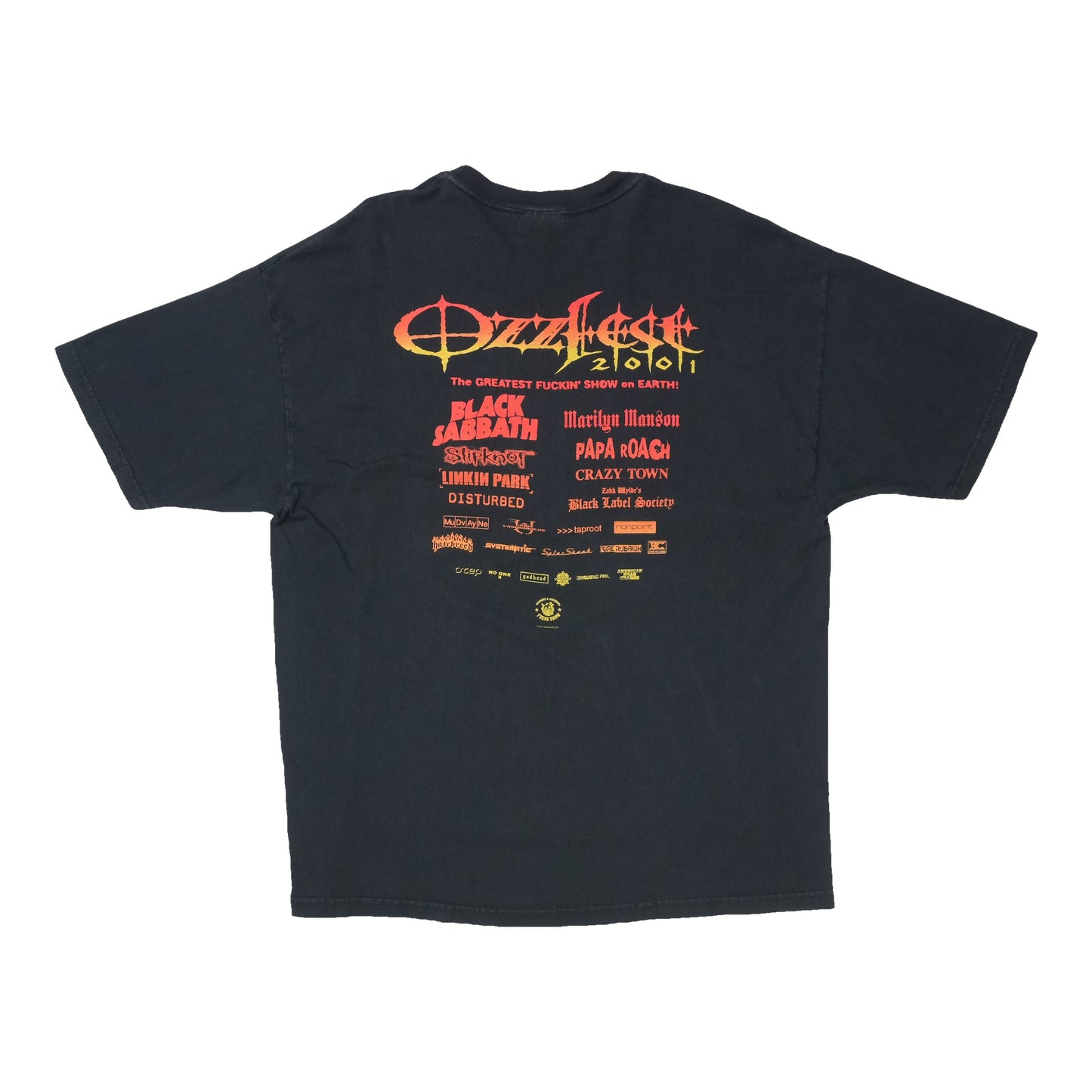2001 Ozzfest Shirt