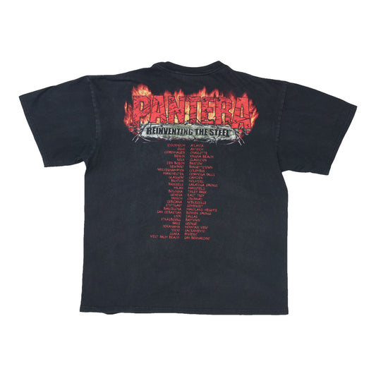 2001 Pantera Reinventing The Steel Tour Shirt
