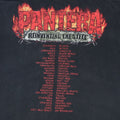 2001 Pantera Reinventing The Steel Tour Shirt