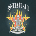 2001 Sum 41 Flaming Skeleton Shirt