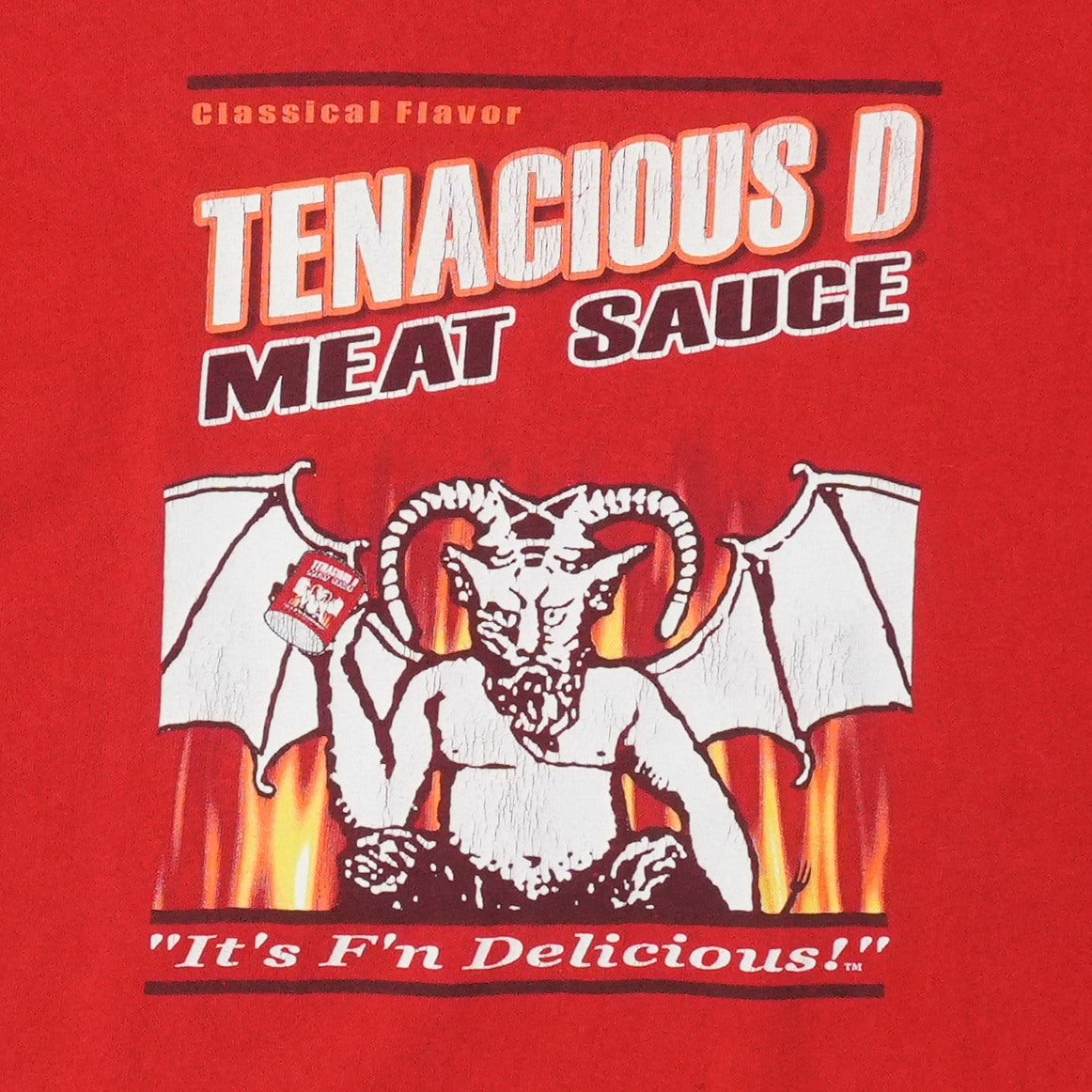 2001 Tenacious D Meat Sauce Shirt
