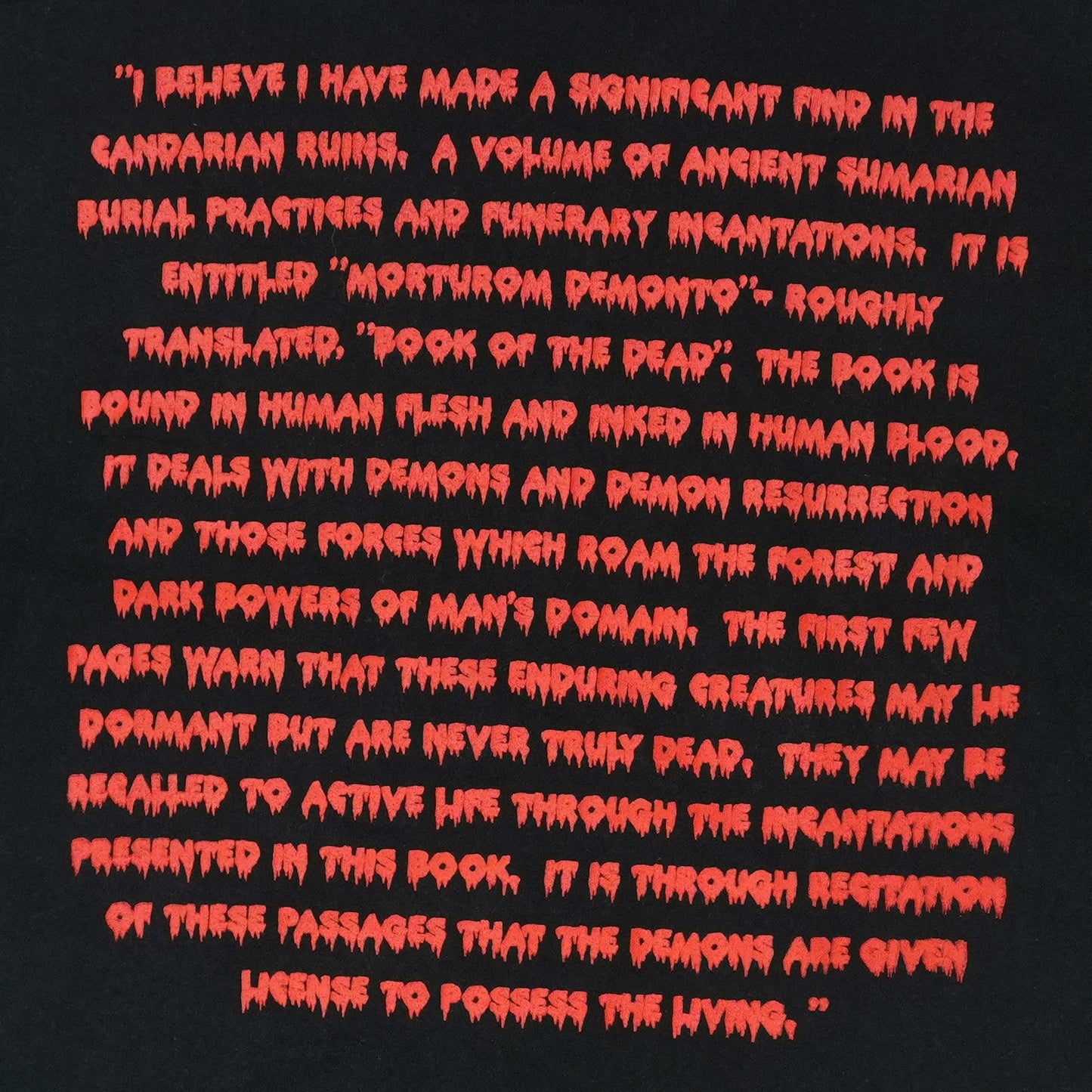 2001 The Evil Dead Shirt