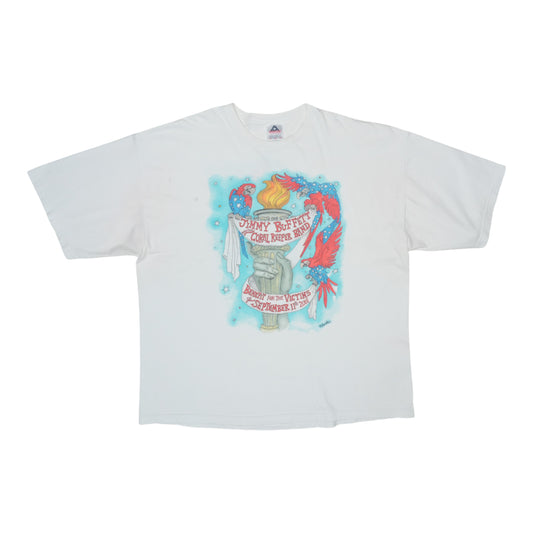 2001 Jimmy Buffett September 11th Benefit Concert Shirt