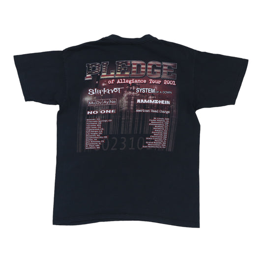 2001 Pledge Of Allegiance Tour Shirt