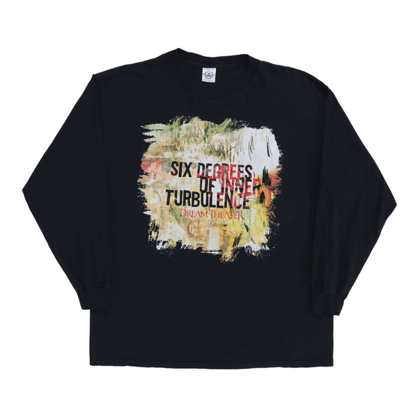 Original vintage 2002 Dream Theater World Tourbulance Tour Shirt