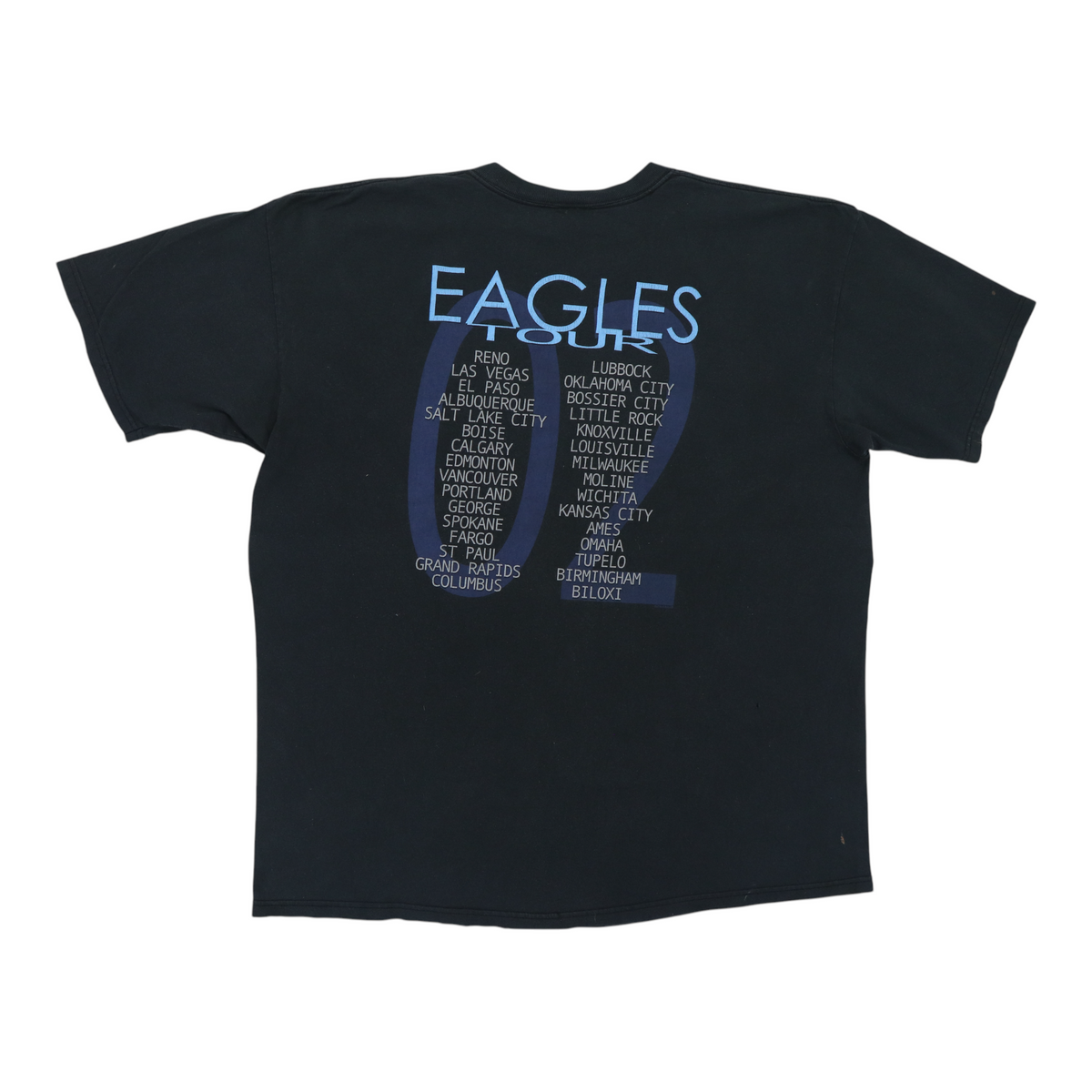 2002 Eagles Tour Shirt | Authentic Vintage Tee – WyCo Vintage