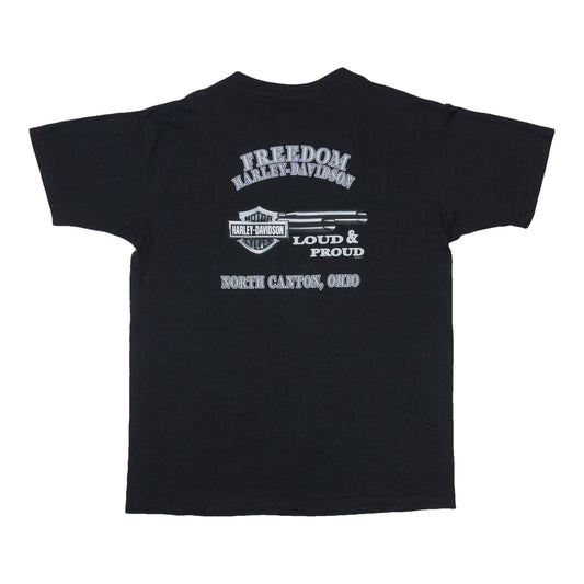2002 Harley Davidson Loud & Proud North Canton Ohio Shirt