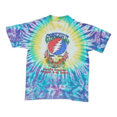 2002 Grateful Dead Family Reunion Alpine Valley Tie Dye Shirt