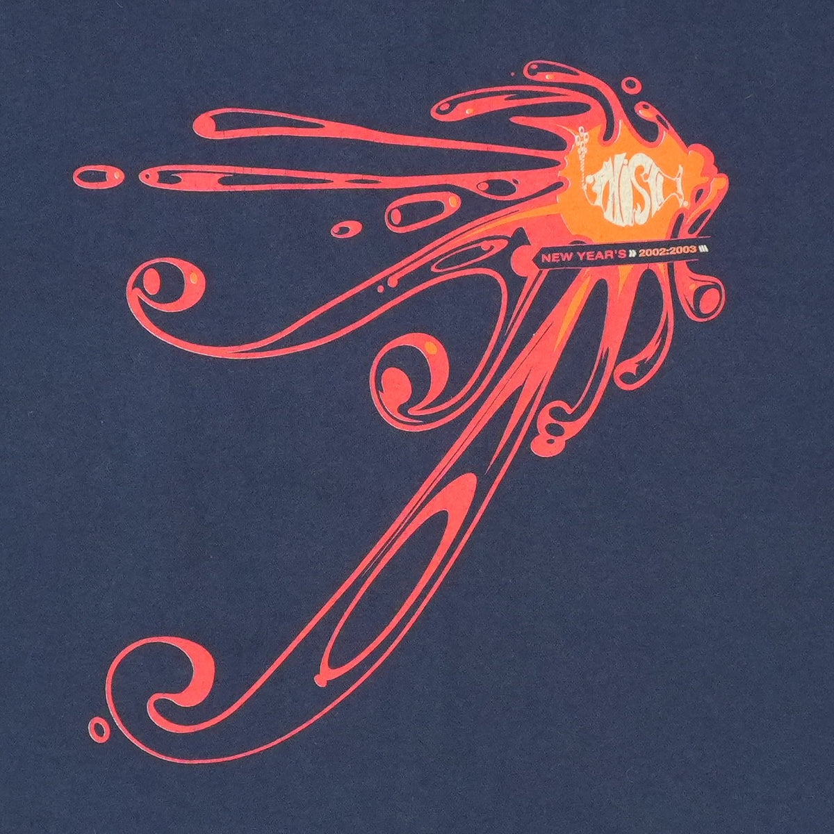 2002 Phish New Year's Shirt