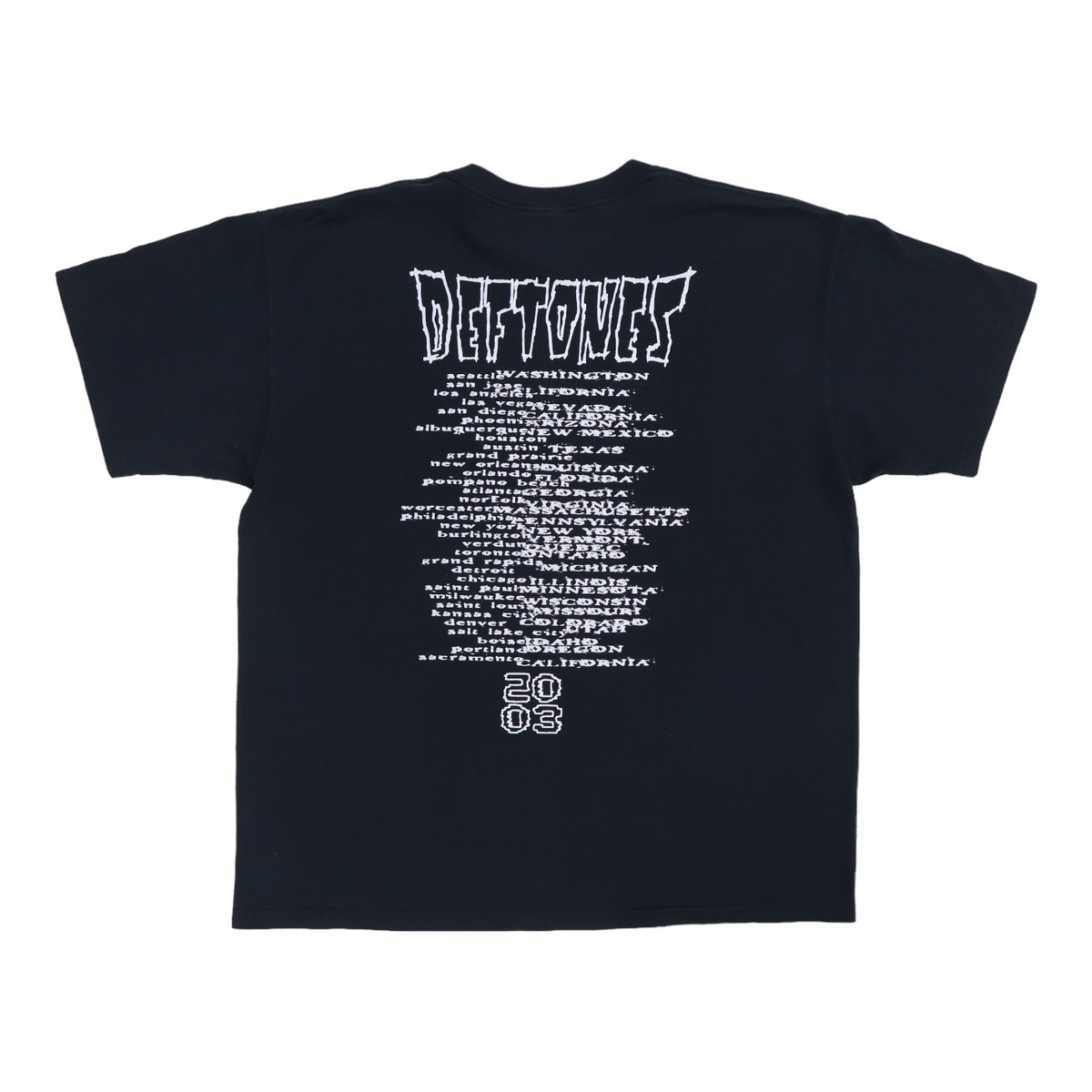 2003 Deftones Tour Shirt | Authentic Vintage Tee – WyCo Vintage