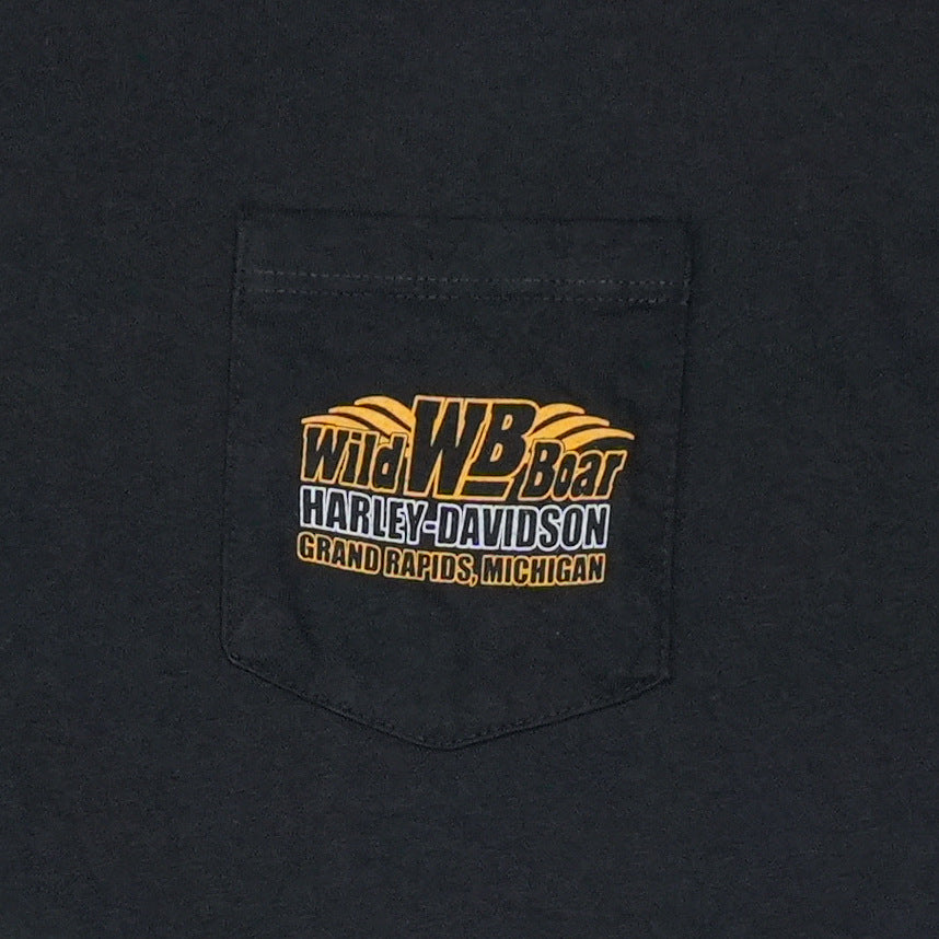 2003 Harley Davidson Wild Boar Grand Rapids Michigan Shirt