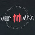 2003 Marilyn Manson The Bright Young Things Shirt
