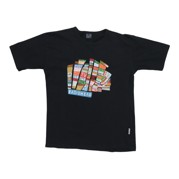 00s RADIOHEAD バンド Tシャツ Hail to the Thief 2003 Radiohead Hail To The Thief Shirt | Authentic Vintage Tee