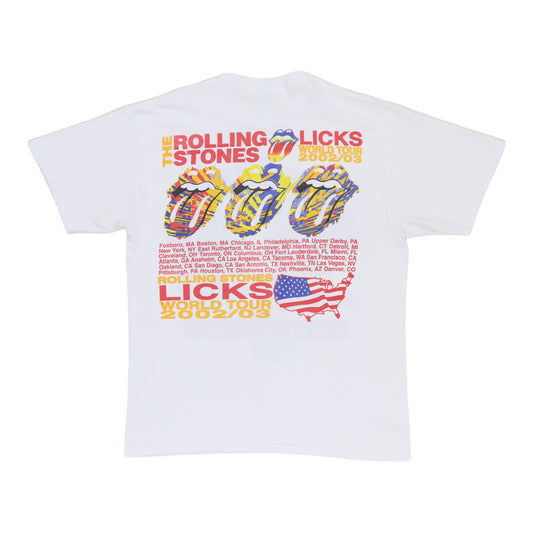 2003 Rolling Stones Licks World Tour Shirt