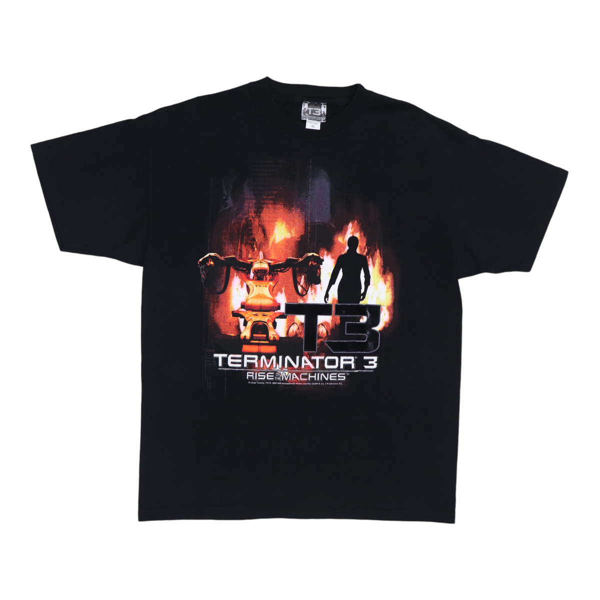 2003 Terminator 3 Rise Of The Machines Shirt | Authentic Vintage