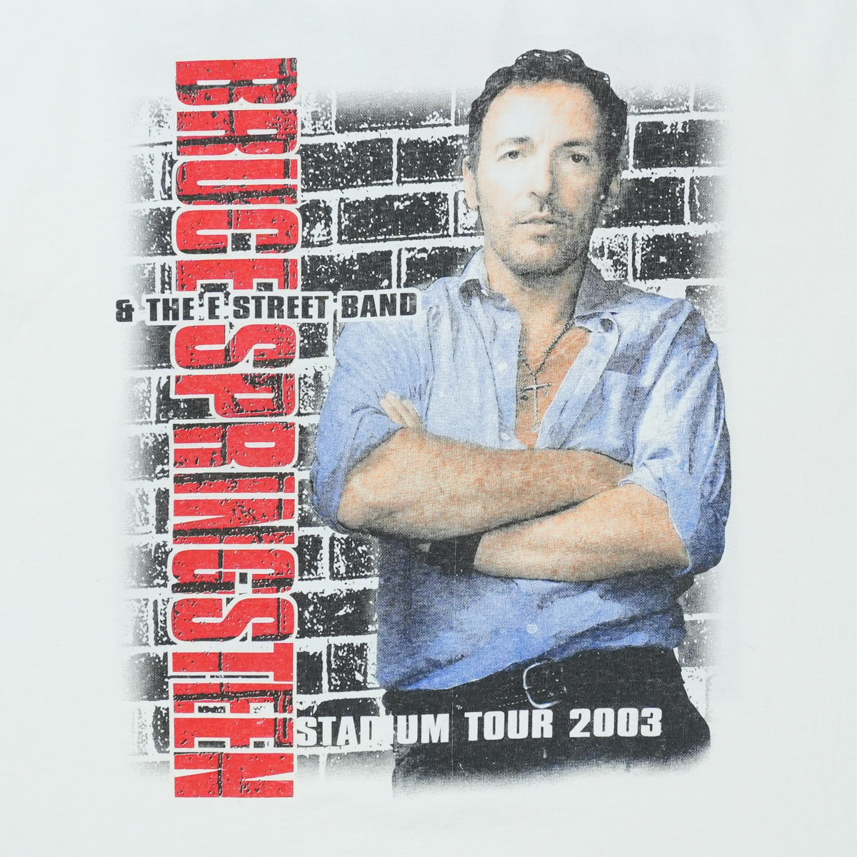 2003 Bruce Springsteen And The E Street Band Stadium Tour Shirt