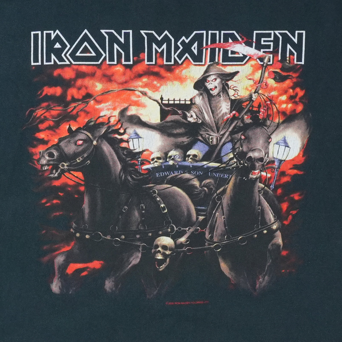 2003 Iron Maiden Dance Of Death World Tour Shirt