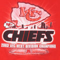 2003 Kansas City Chiefs AFC West Division Champions Sweatshirt