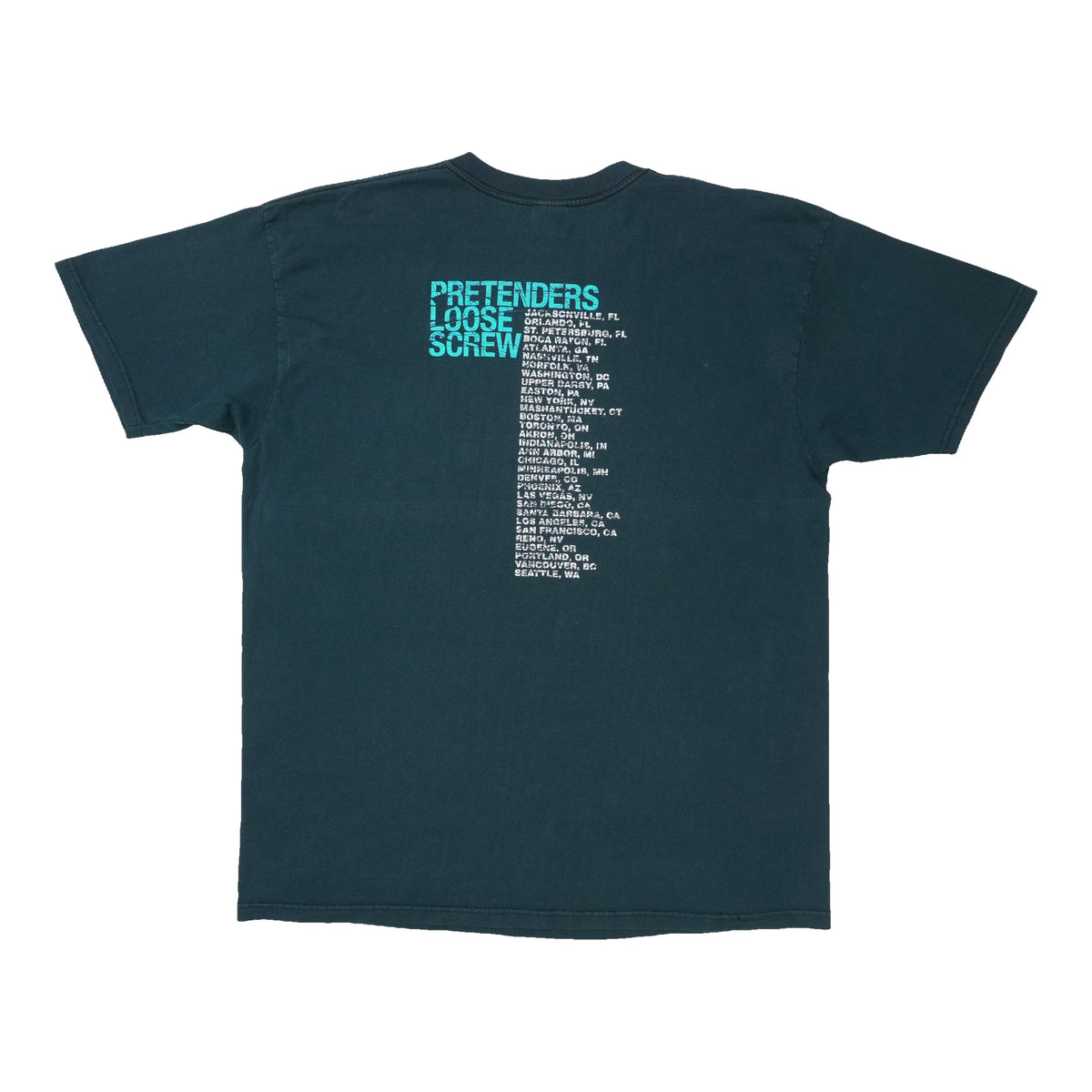 2003 Pretenders Loose Screw Tour Shirt