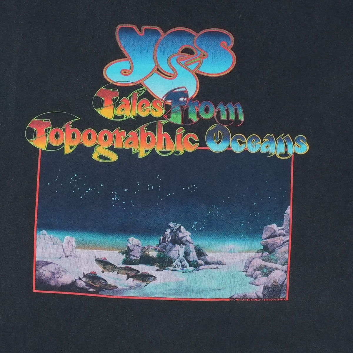 2003 Yes Tales From Topographic Oceans Tour Shirt