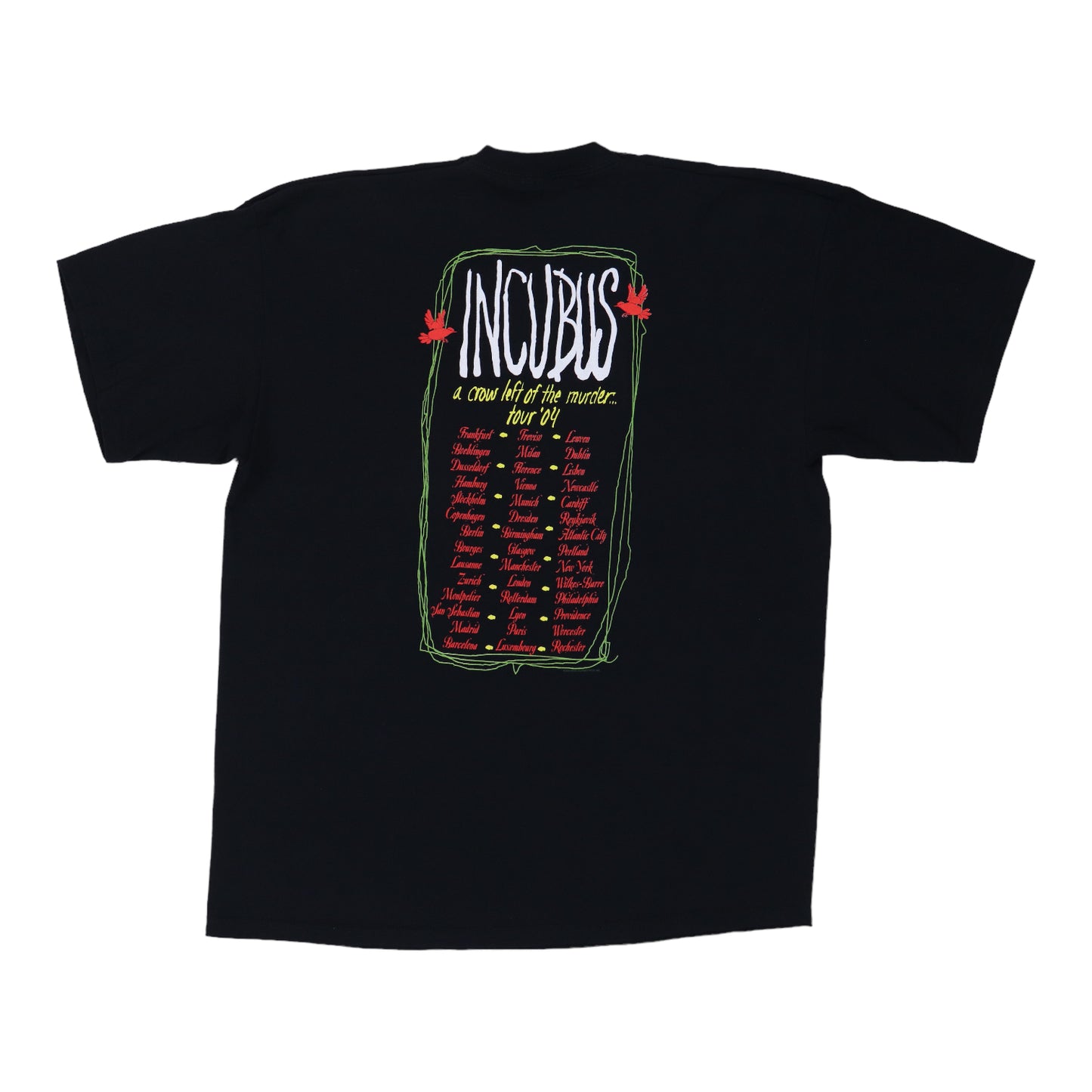 2004 Incubus Tour Shirt
