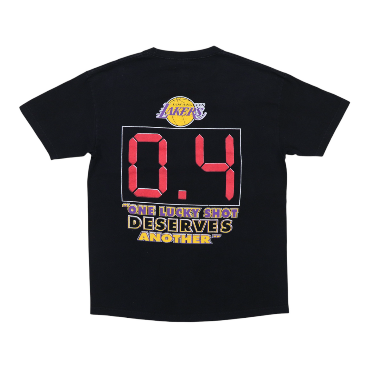 2004 Los Angeles Lakers .4 Seconds Shirt | Authentic Vintage Tee