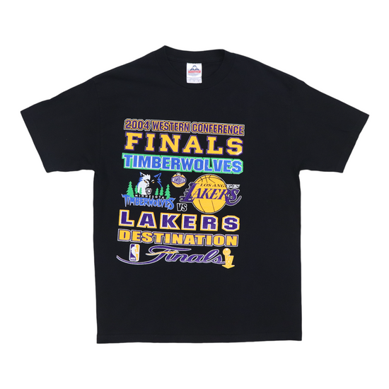 2004 LOS ANGELES LAKERS RELOADED FRONT/BACK TEE - 2XL – A Childhood Memory 2004 LOS ANGELES LAKERS RELOADED FRONT/BACK TEE - 2XL – A Childhood Memory