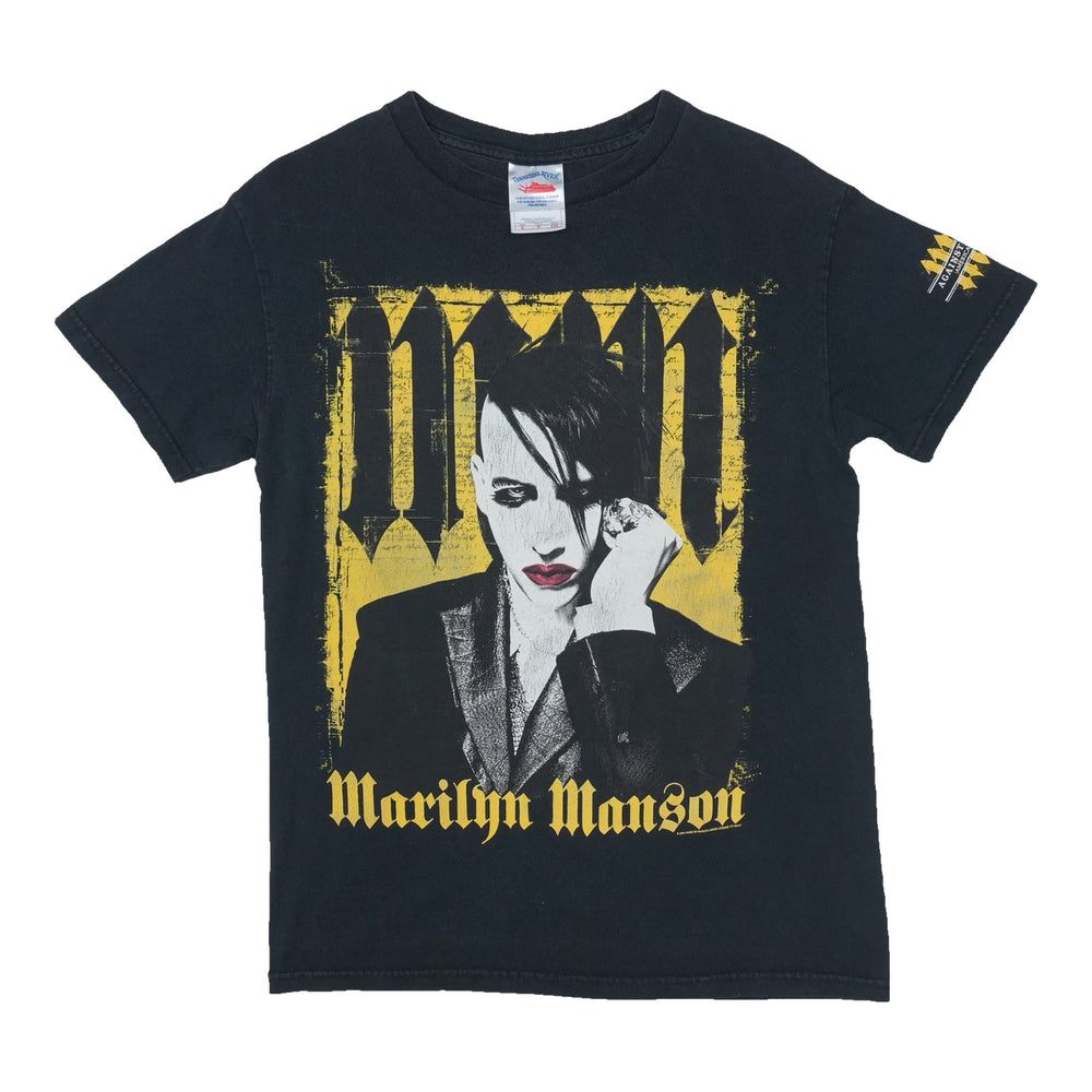2004 Marilyn Manson Against America Shirt