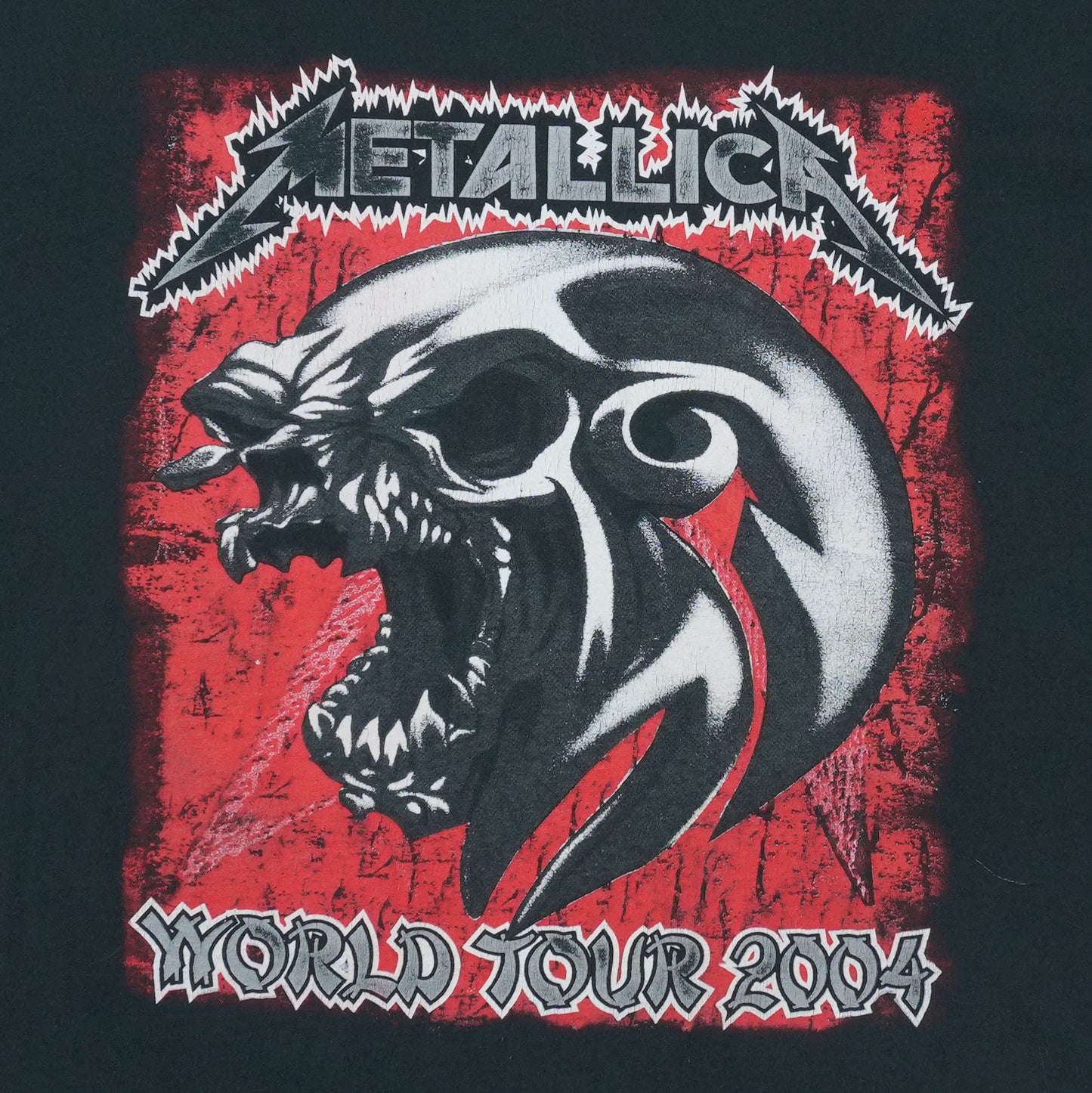2004 Metallica Madly In Anger With The World Tour Shirt