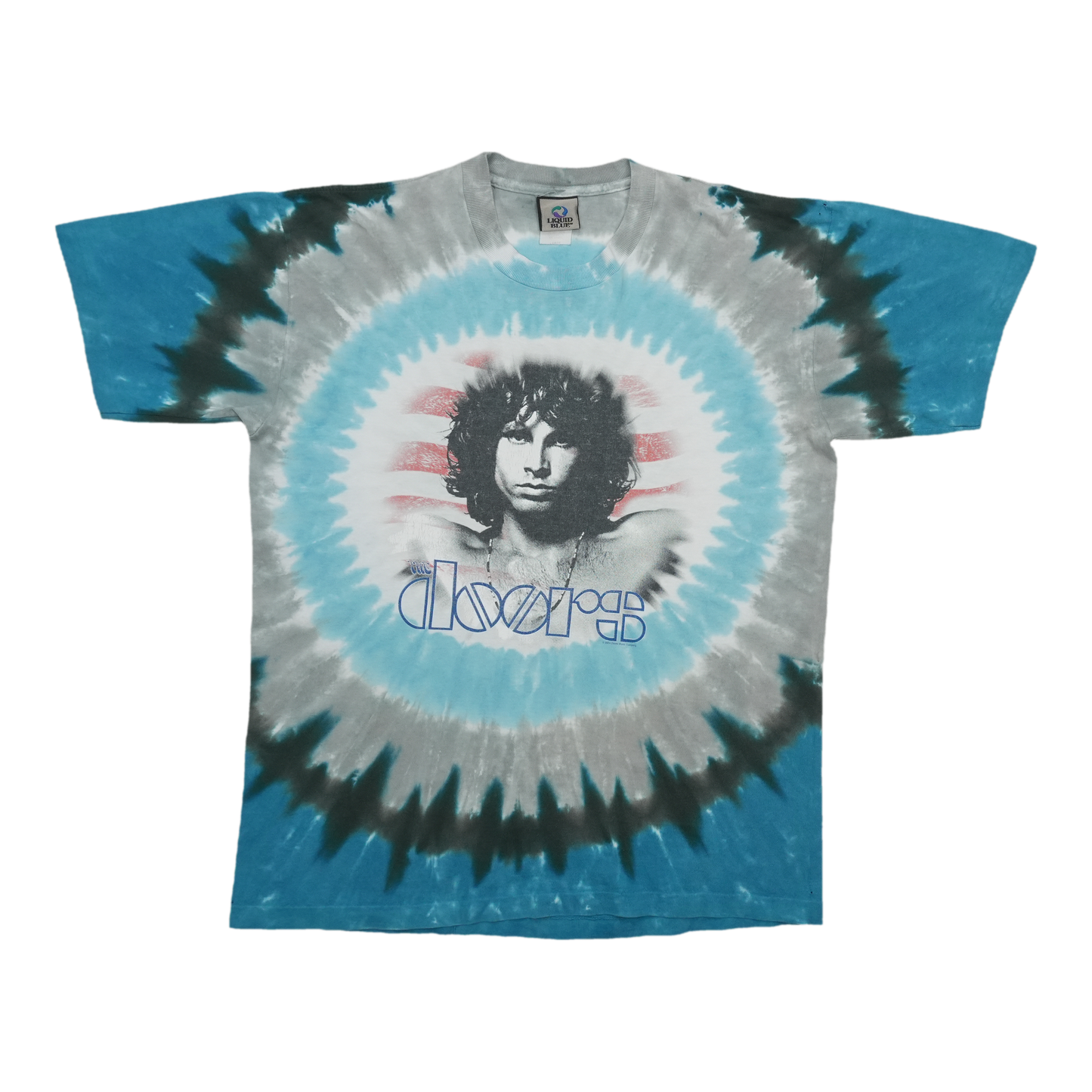 2004 The Doors An American Poet Tie Dye Shirt Front