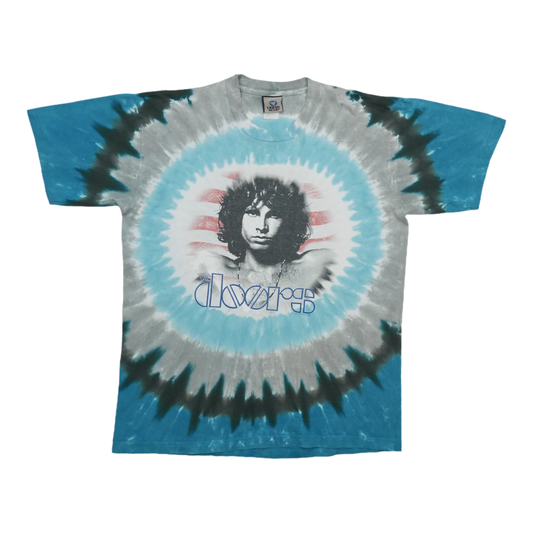 2004 The Doors An American Poet Tie Dye Shirt Front