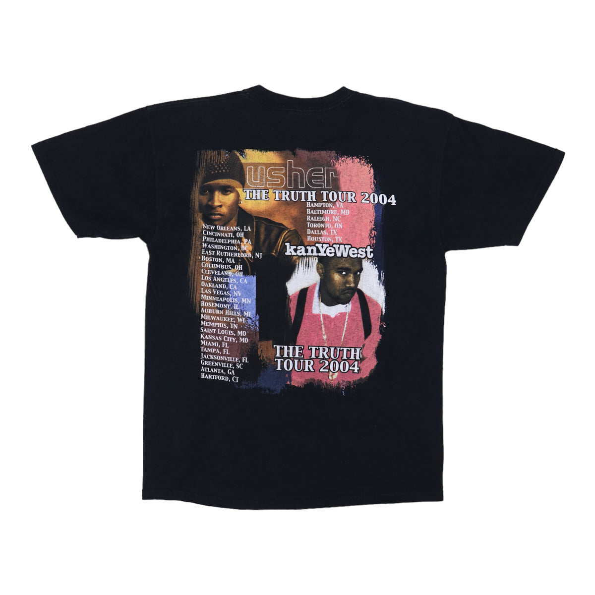 00s USHER Kanye West TOUR 2004 Tシャツ