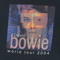 2004 David Bowie A Reality Tour Shirt