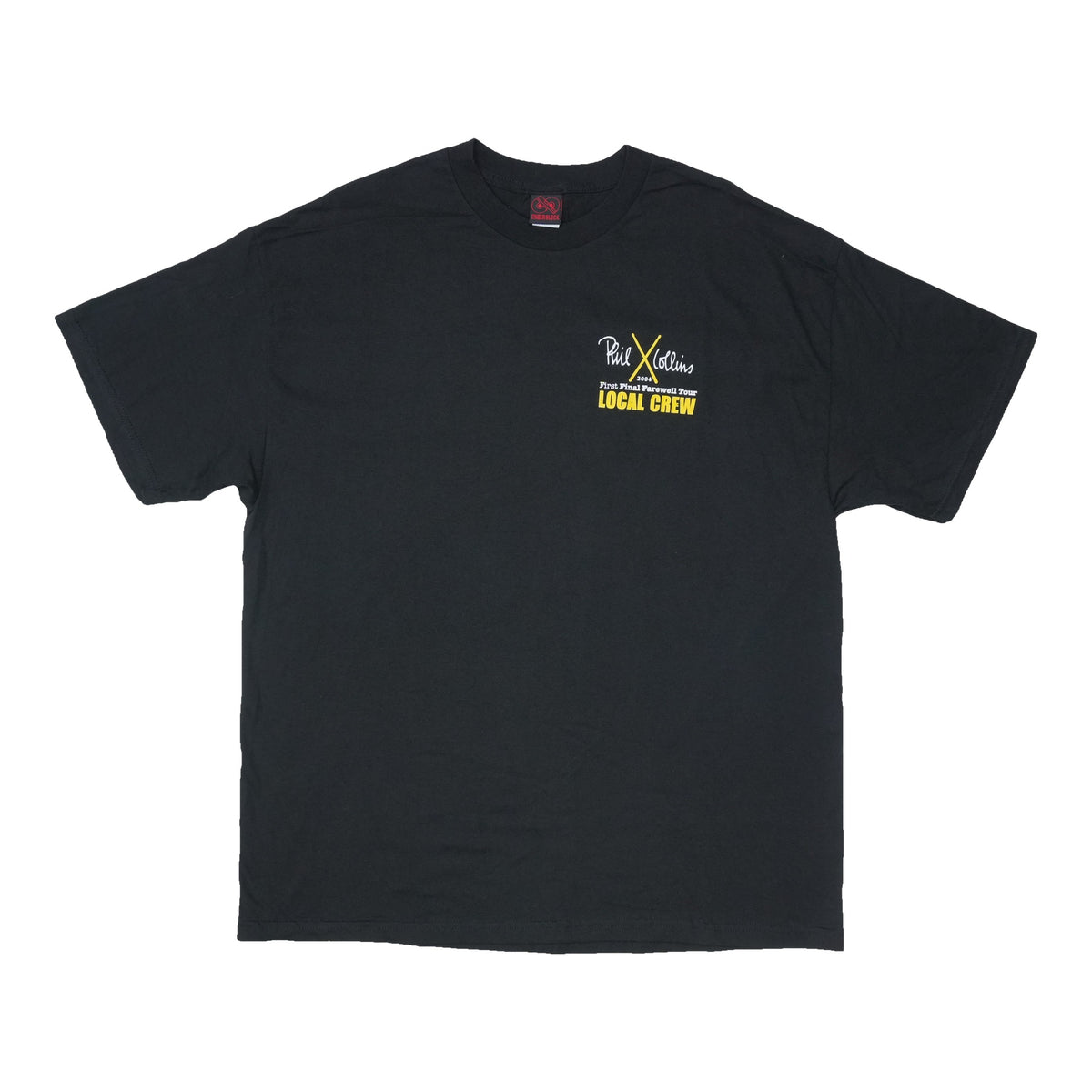 2004 Phil Collins First Final Farewell Tour Local Crew Shirt