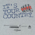 2004 Rock The Vote Washington University Ringer Shirt