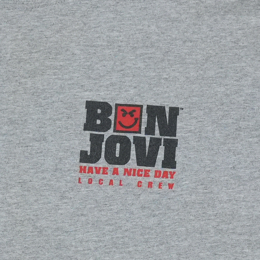 2005 Bon Jovi Have A Nice Day Tour Crew Shirt Detail 1
