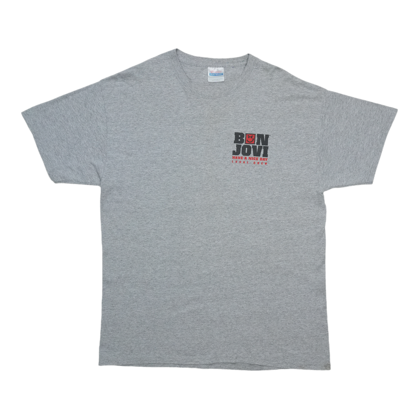 2005 Bon Jovi Have A Nice Day Tour Crew Shirt Front
