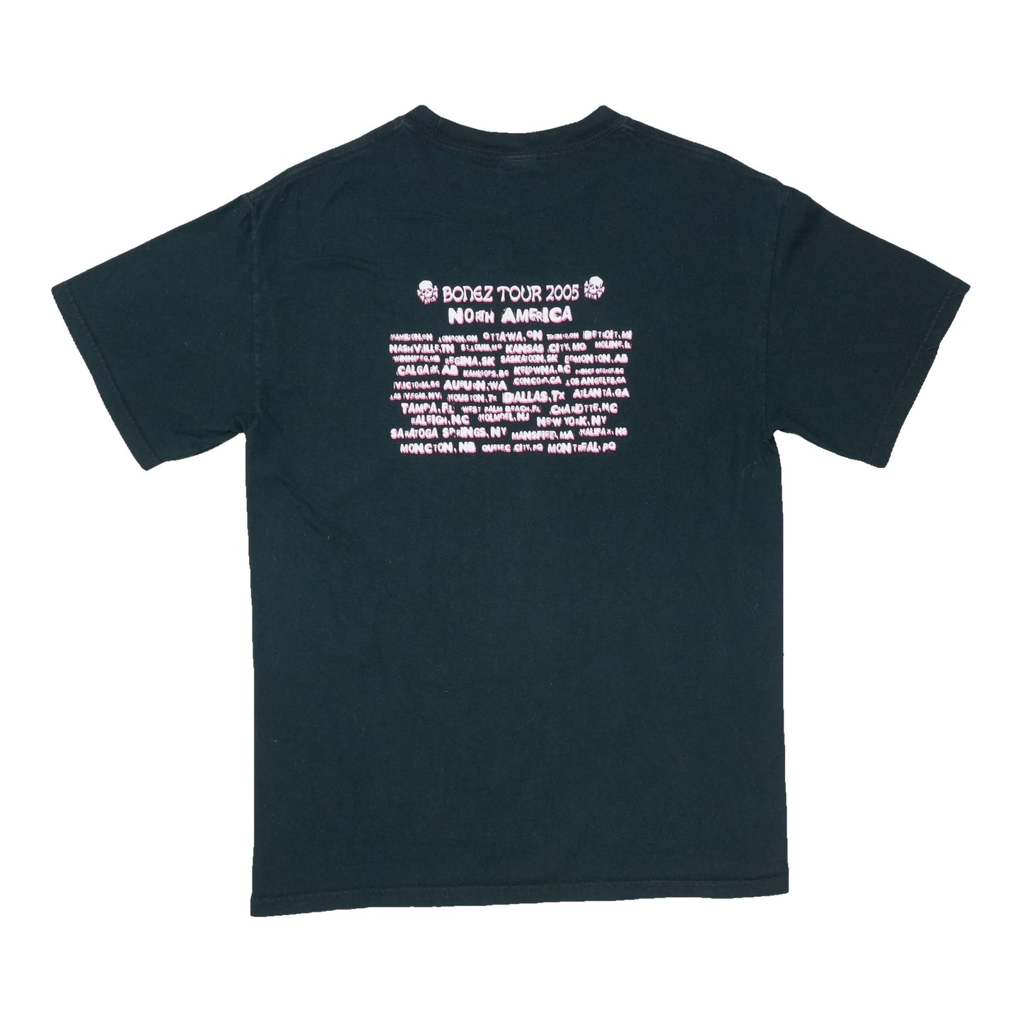 2005 Avril Lavigne Bonez Tour Shirt