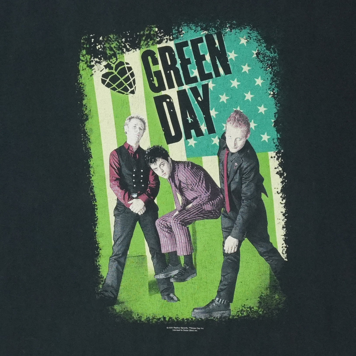 2005 Green Day Band Shirt