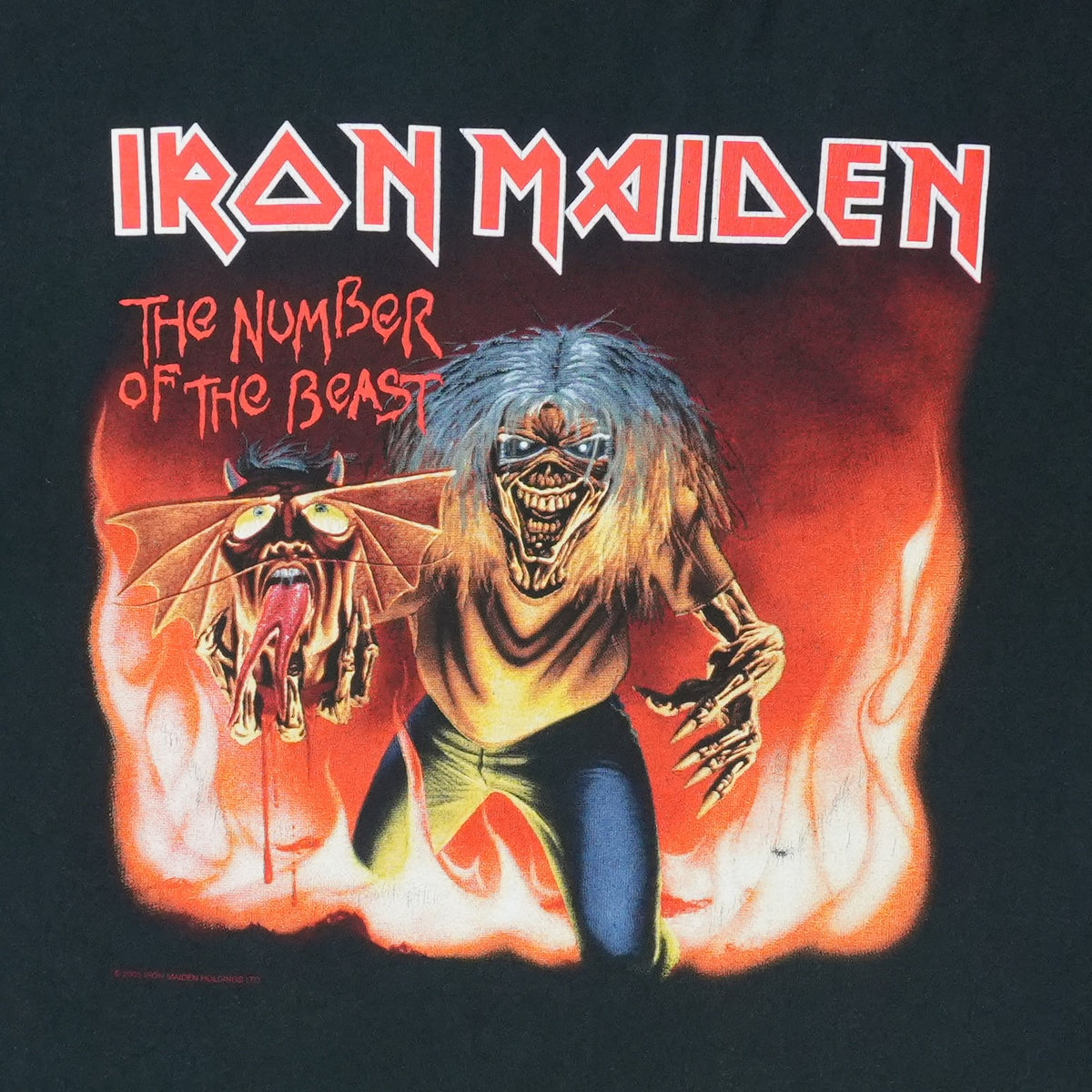 2005 Iron Maiden Eddie Rips Up North America Tour Shirt