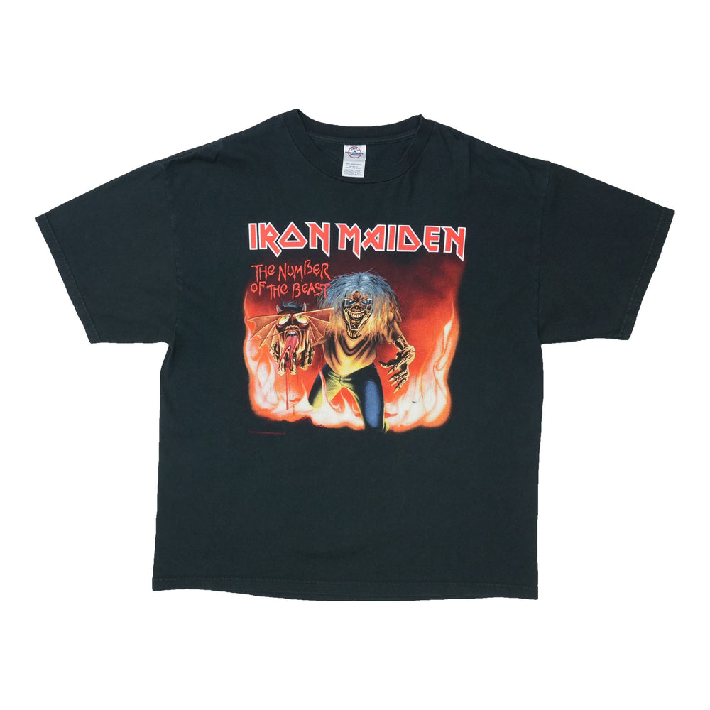 2005 Iron Maiden Eddie Rips Up North America Tour Shirt