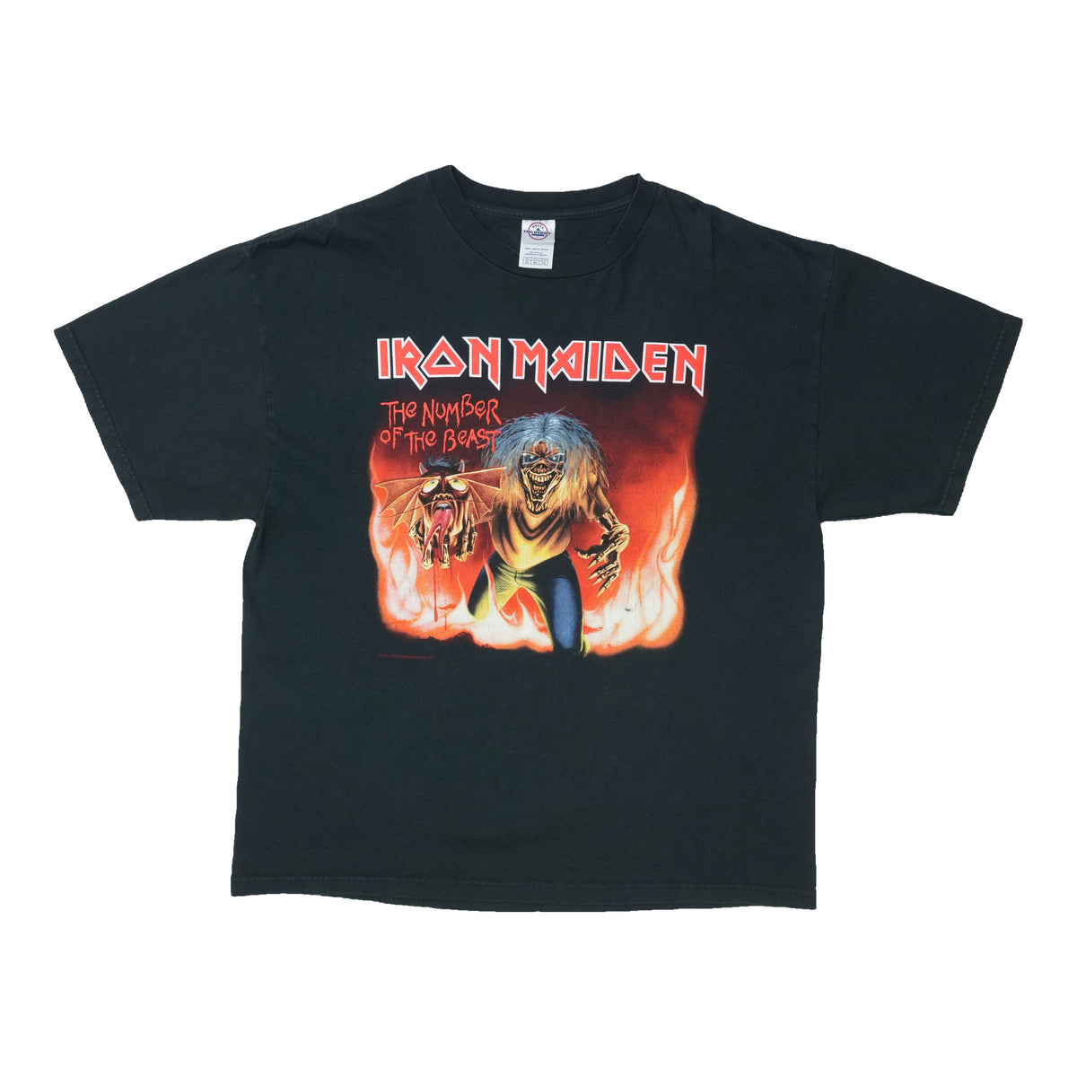2005 Iron Maiden Eddie Rips Up North America Tour Shirt