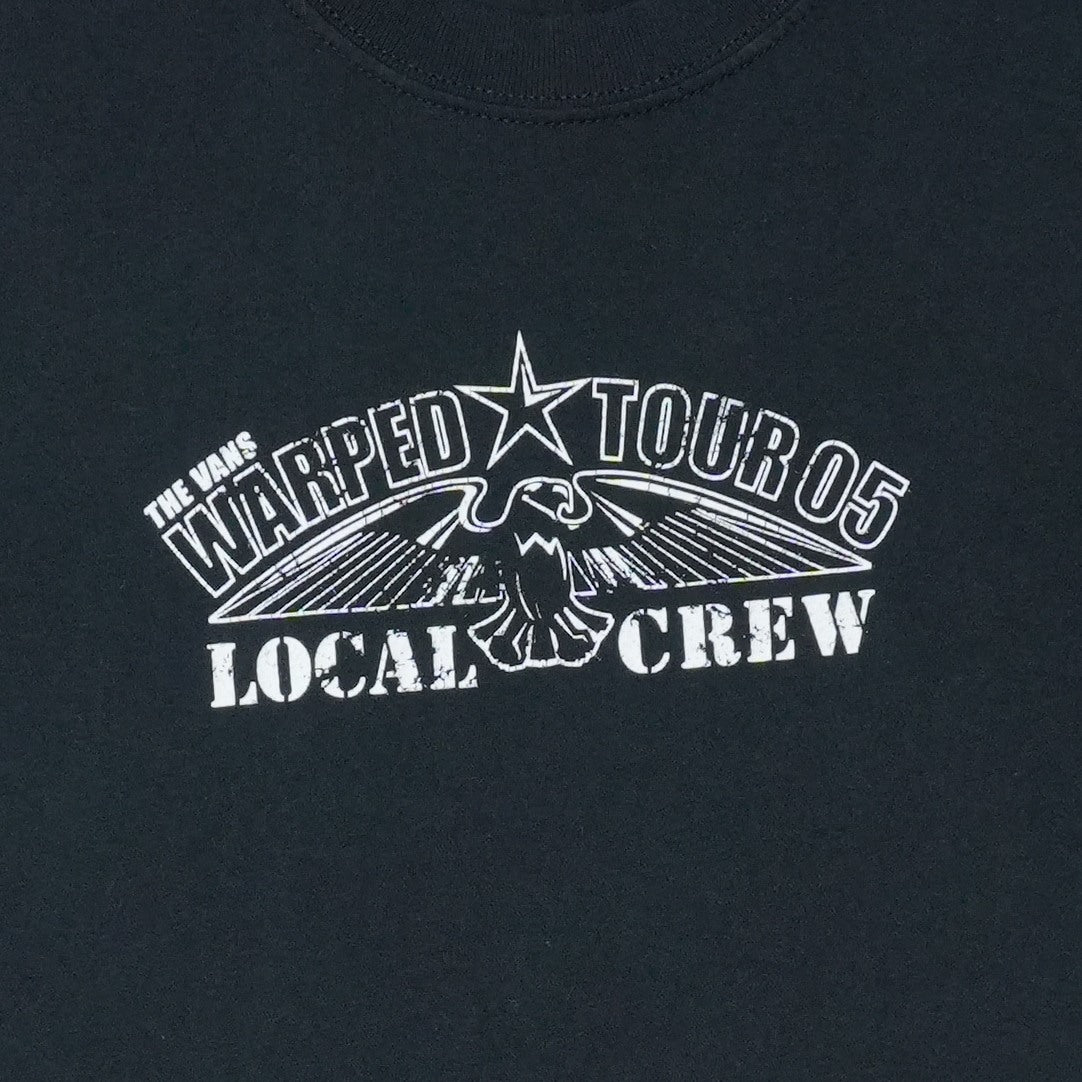 2005 Vans Warped Tour Local Crew Shirt