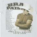 2006 Brad Paisley Time Well Wasted Tour Shirt