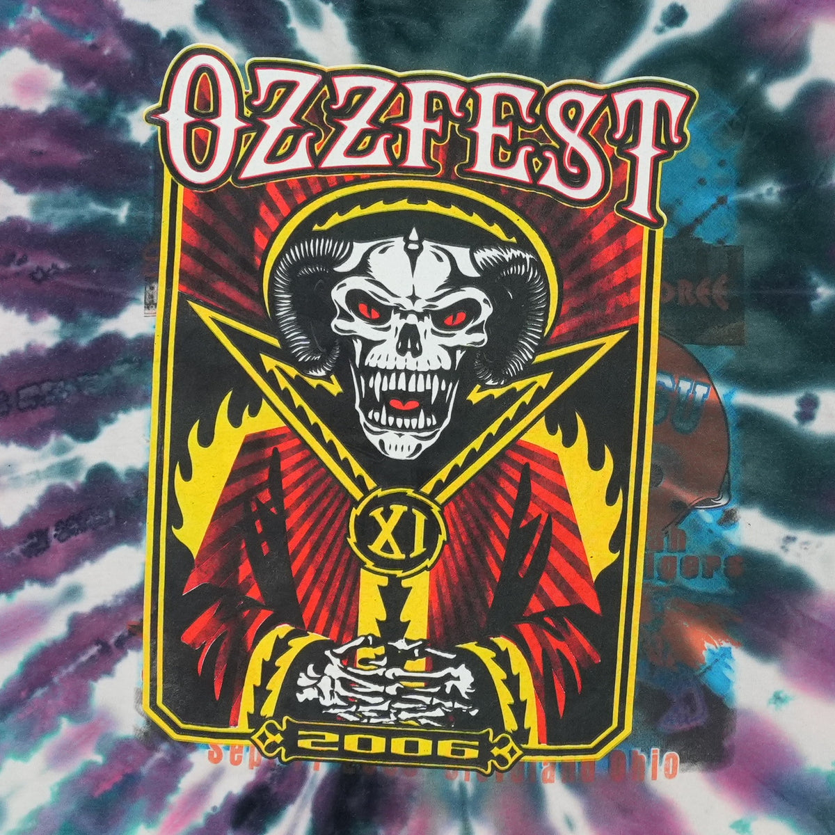 2006 Ozzfest Tie Dye Shirt