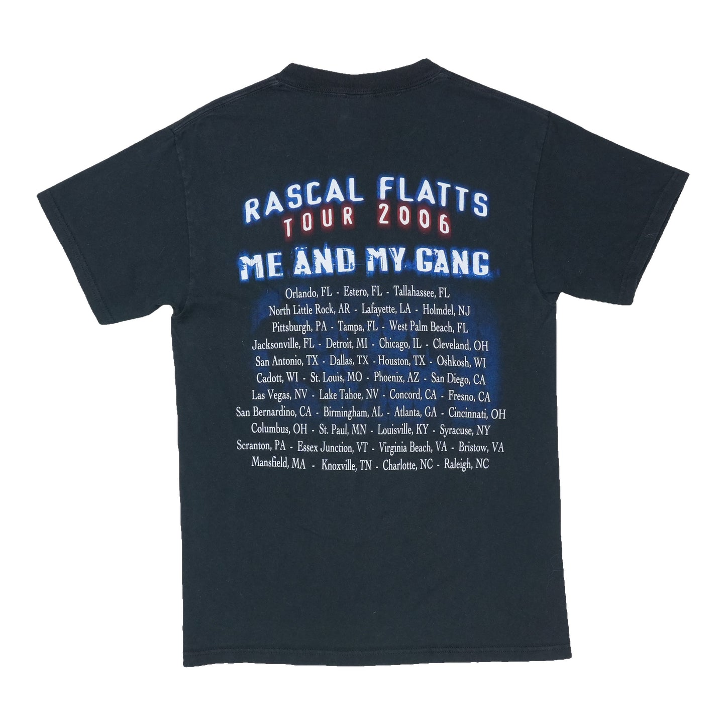 2006 Rascal Flatts Me And My Gang Tour Shirt