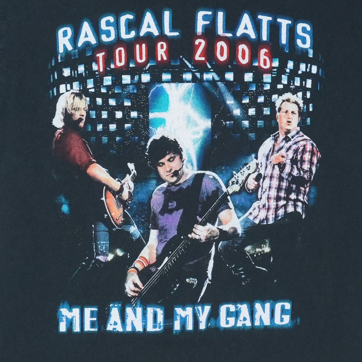 2006 Rascal Flatts Me And My Gang Tour Shirt