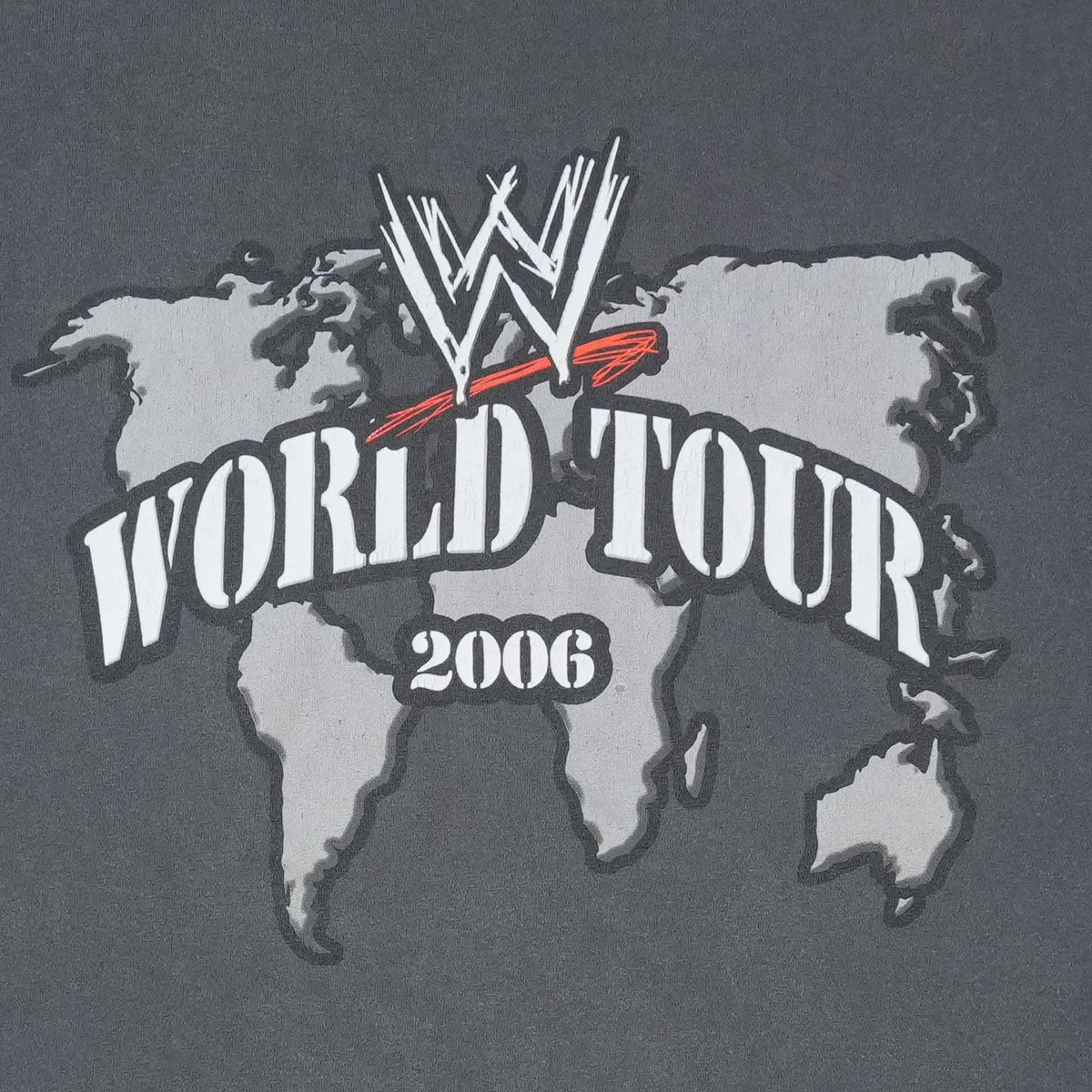 2006 WWE World Tour Crew Shirt